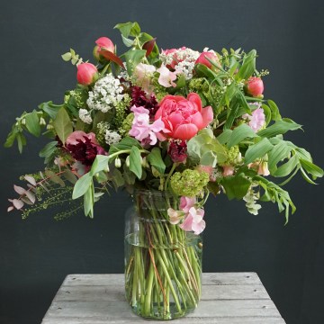Bright Florals Vase